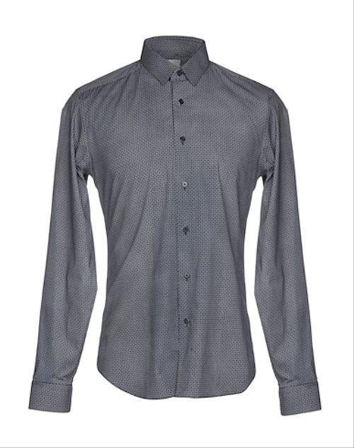 CELLINI Mens designer Shirt - Dark Blue - 16 1/2 (Neck)