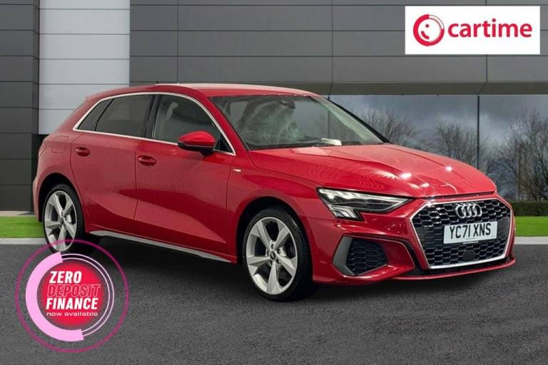 2021 71 AUDI A3 1.4 TFSIE 40 S LINE SPORTBACK 5DR PETROL PLUG-IN HYBRID S TRONIC