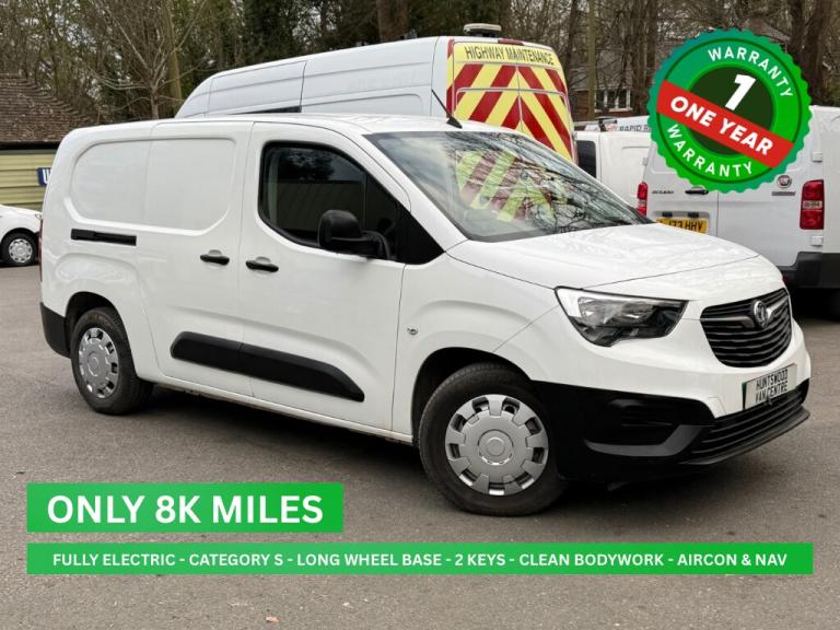 2022 Vauxhall Combo 2300 100kW Dynamic 50kWh L2H1 Long Wheelbase Van Auto PANEL VAN Electric Auto...