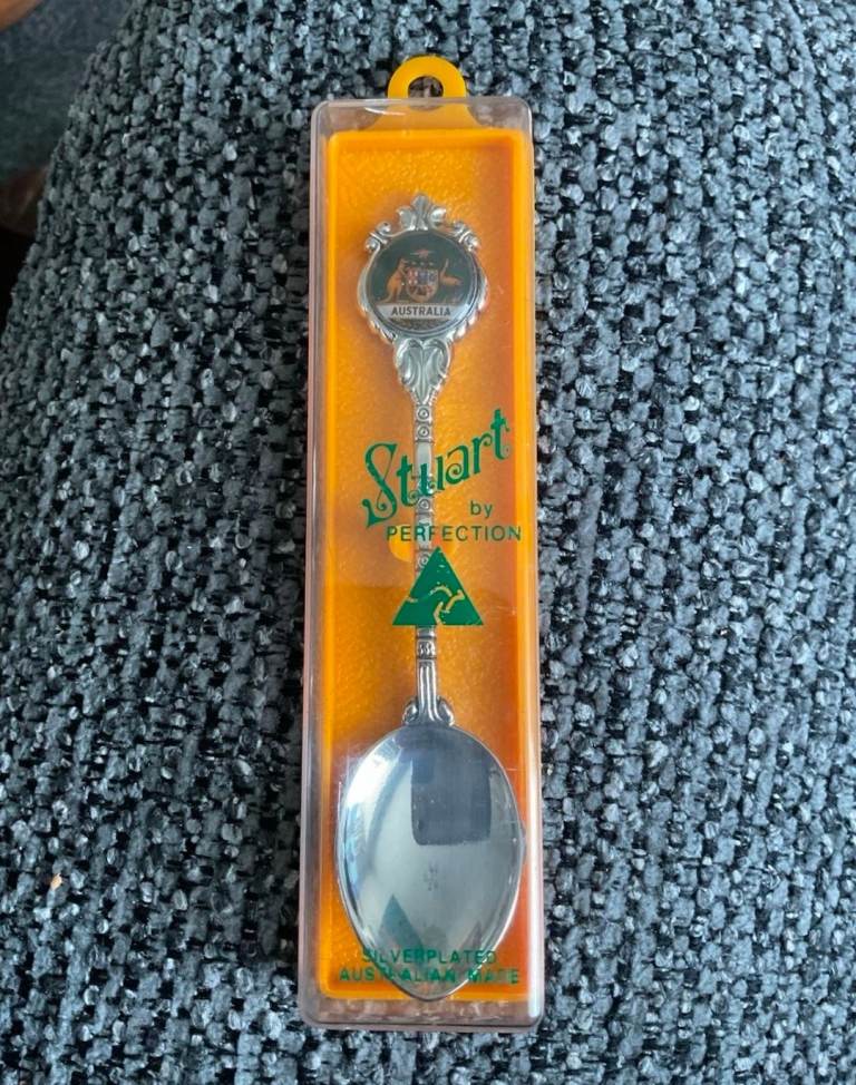 Australia : Vintage Silver Plated Souvenir Spoon