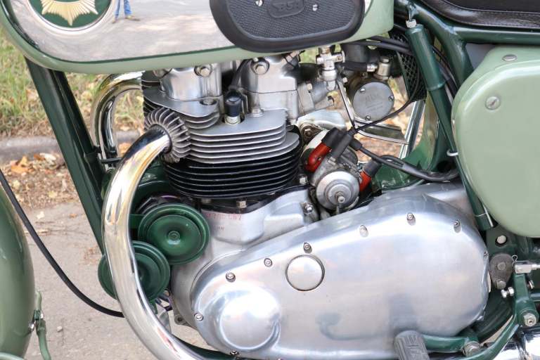 BSA A7 A 7 7 SS Shooting Star 1955 UK Motorcycle. Fabulous condition