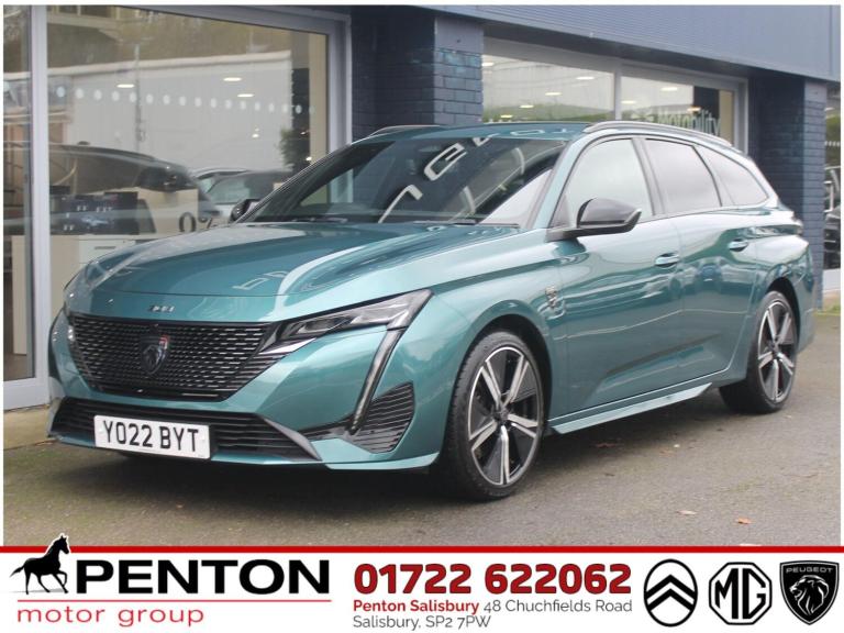 2022 Peugeot 308 SW 1.2 PureTech GT EAT Euro 6 (s/s) 5dr ESTATE Petrol Automatic