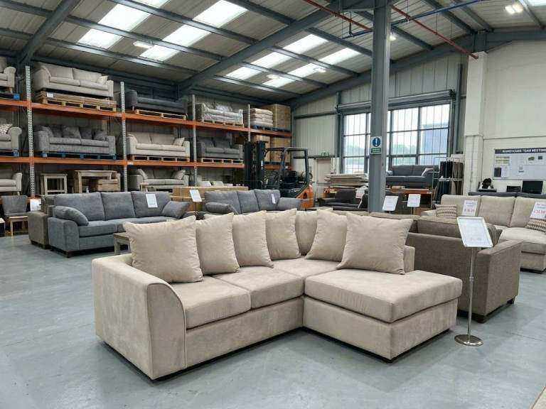Modern 3+2 Seater Dylan Sofa Set & Corner Sofa Available Free Home Delivery 🚚🚛 ::