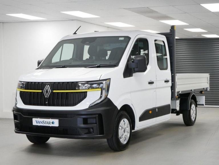 2026 RENAULT MASTER LL35 2.0 BLUEDCI 150 BHP ADVANCE FACTORY TGS CREWCAB TIPPER