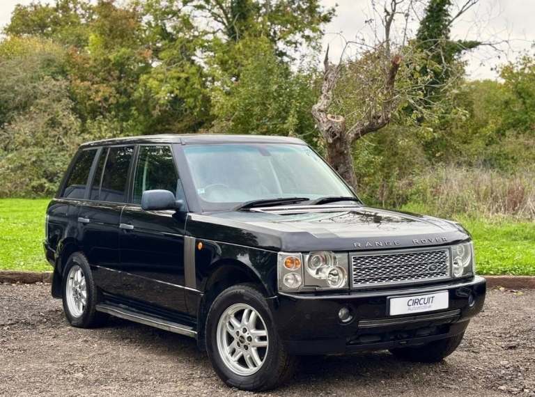 2003 Land Rover Range Rover 4.4 V8 VOGUE Automatic Black 85000 Miles Petrol L322 ESTATE Petrol Au...