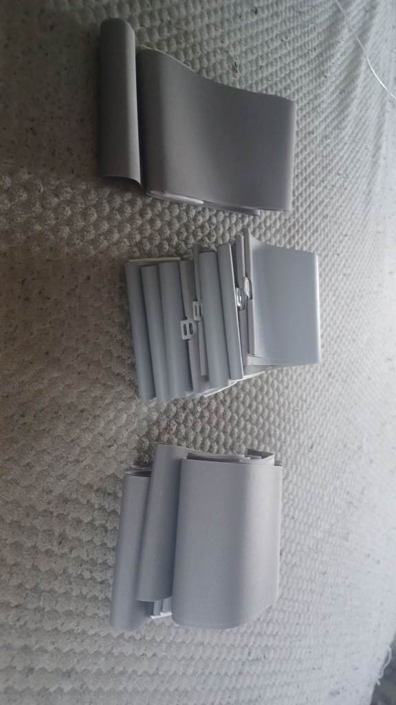 New Grey Window Blind Slats - Various Sizes open to offers