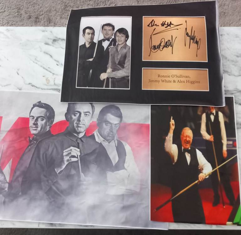  7 X Snooker Legends Canvas Prints