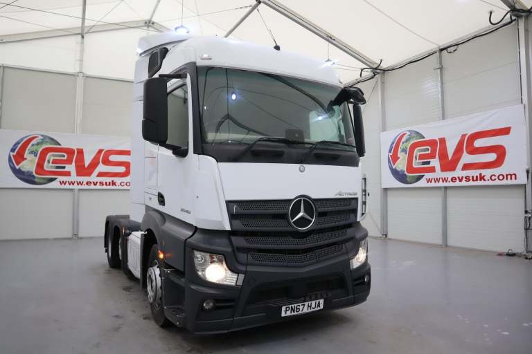 2018 (67 PLATE) Mercedes Benz ACTROS 2546 6x2 Euro 6 Tractor Units