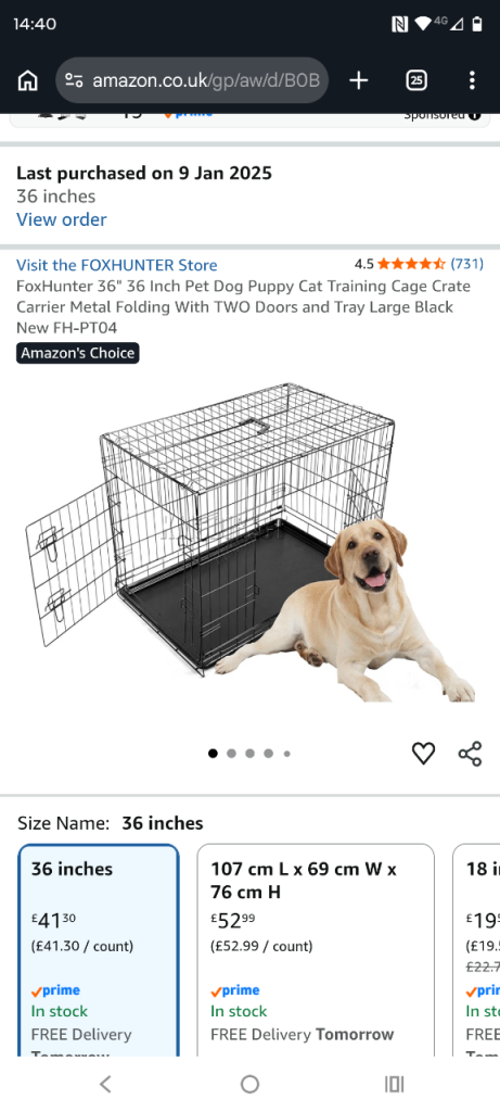 Dog cage
