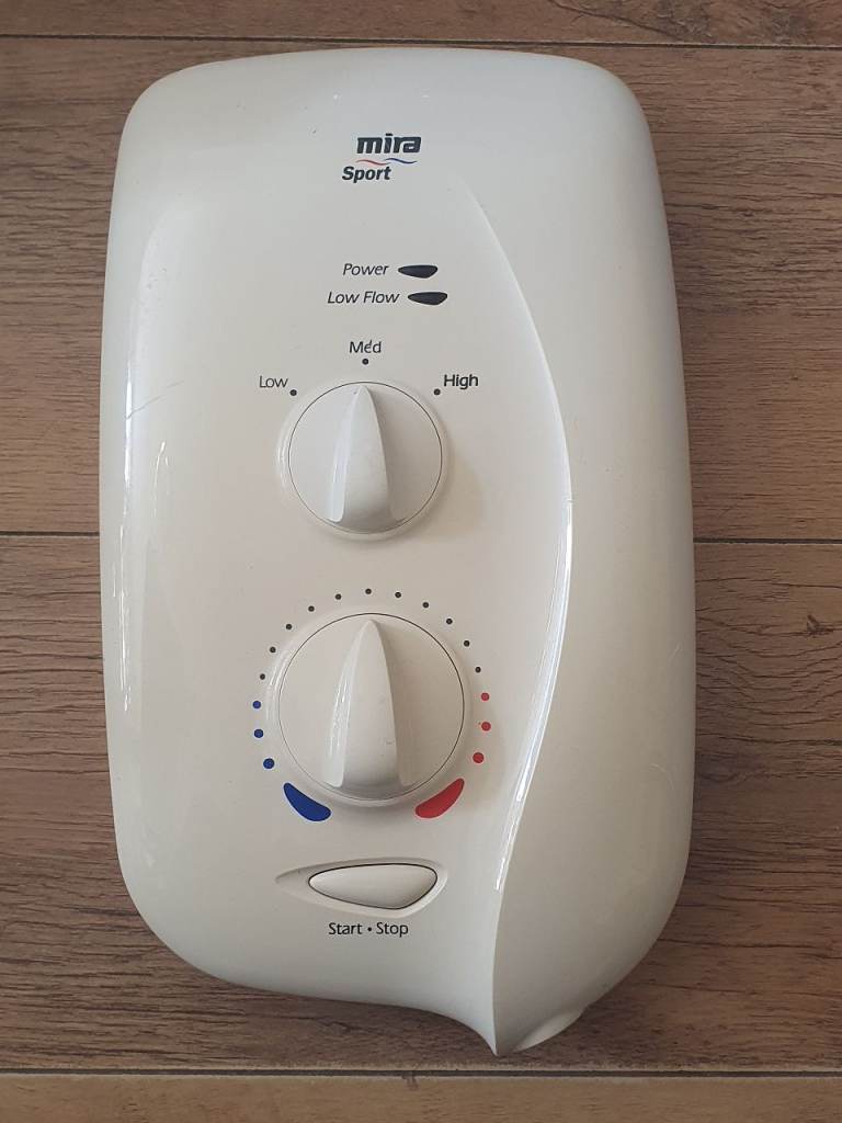 MIRA Sport 9.0 Electric Shower Unit Panel USED