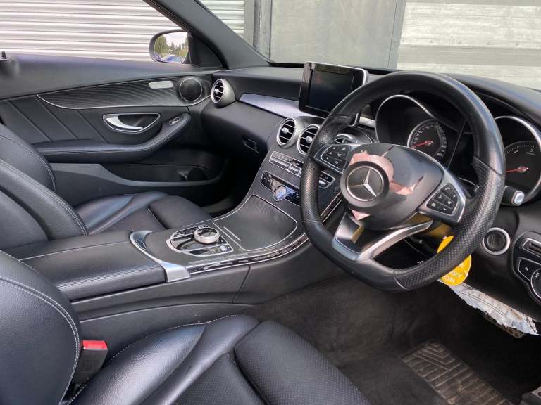 2018 18 REG MERCEDES C CLASS C200 AUTO AMG 1.6TDi DAMAGED REPAIRABLE SALVAGE