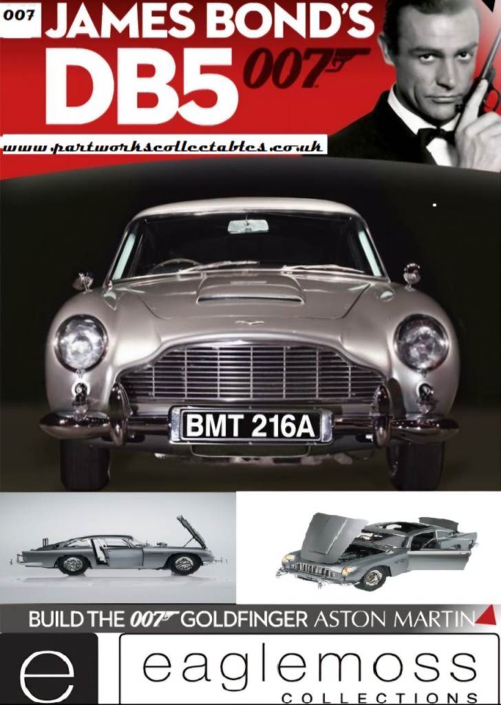 EAGLEMOSS  007 DB5 swap for other partwork build kit 