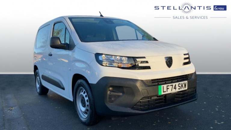 2025 Peugeot Partner 800 52kWh Professional Standard Panel Van Auto SWB 5dr (7.4kW Charger) Panel...