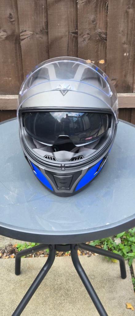 Mens motorcycle helmet frank Thomas 