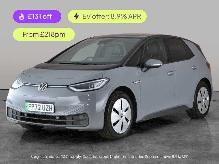 2022 Volkswagen ID.3 150kW Family Pro Performance 58kWh 5dr Auto HATCHBACK ELECTRIC Automatic