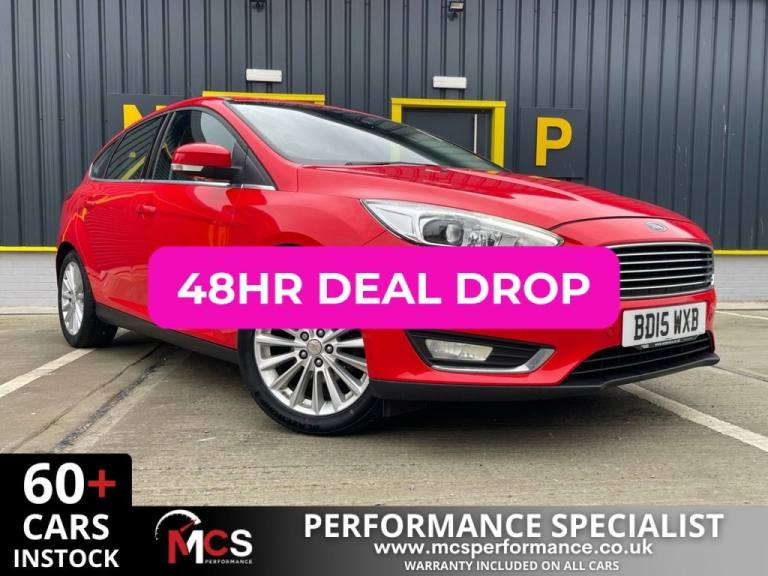 2015 Ford Focus 1.0T EcoBoost Titanium X Hatchback 5dr Petrol Manual Euro 6 (s/s) (125 ps) Hatchb...