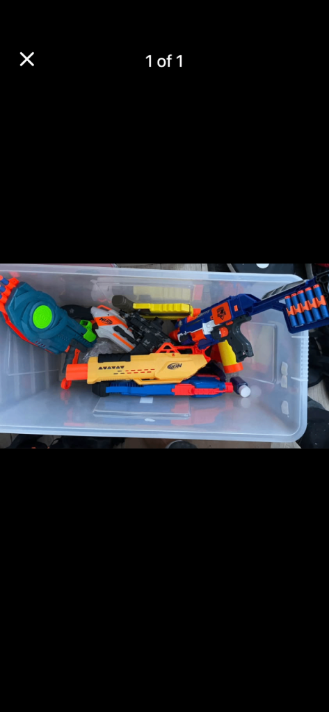 NERF bundle & Harry P collector wand 
