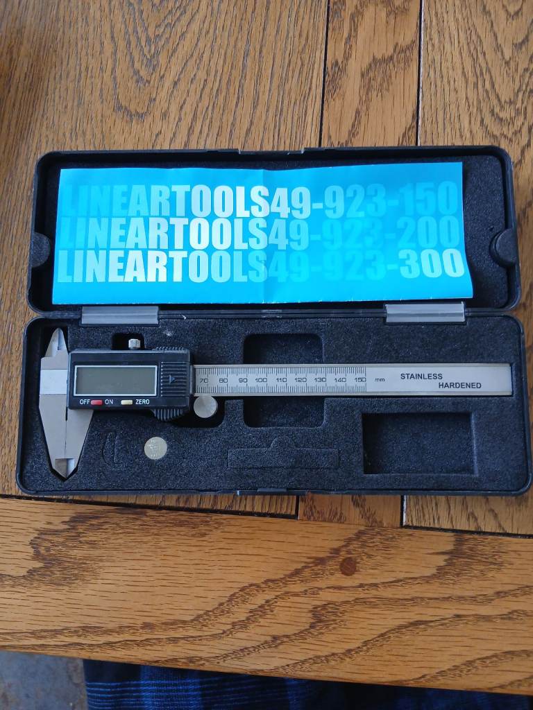 Digital caliper and rule
