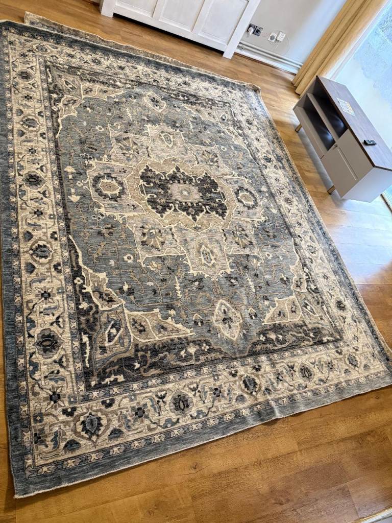 LEGACY blue beige Rug- 230 x 300 cm