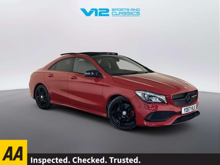 2017 Mercedes-Benz CLA 2.1 CLA220d AMG Line Coupe 7G-DCT 4MATIC Euro 6 (s/s) 4dr Saloon Diesel Au...