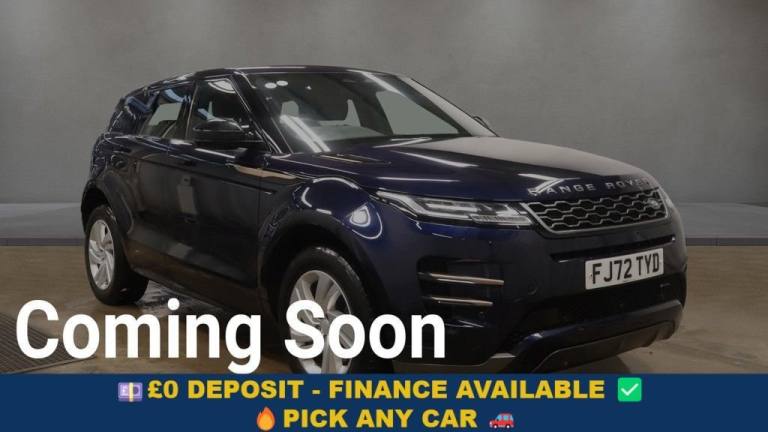 2022 Land Rover Range Rover Evoque 1.5 P300e 12.2kWh R-Dynamic S SUV 5dr Petrol Plug-in Hybrid Au...