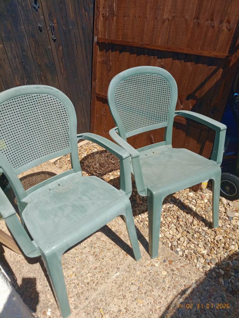 FREE - Two garden chairs
