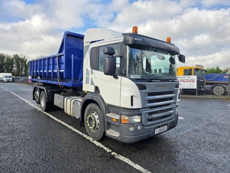 image for 2008 SCANIA P310 6X2 Rear steer Hook truck with Hyva equipment