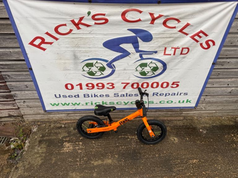 Frog Tadpole 12” Wheel Kids Balance Bike. Orange No2. £65