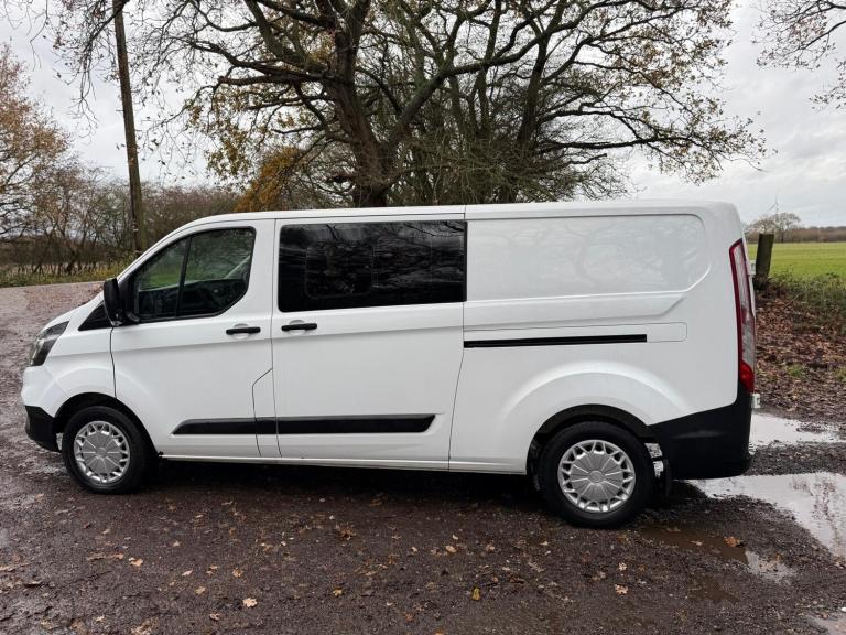 2018 Ford Transit Custom  D/Cab crew cab 114k l2 Lwb 6 seats finance available  PANEL VAN Diesel ...
