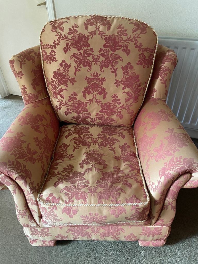 Laura Ashley style chairs.