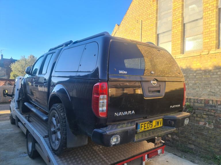 2009 Nissan Navara  Platinum 2.5dCi *NEEDS ENGINE* PICK UP Diesel Manual