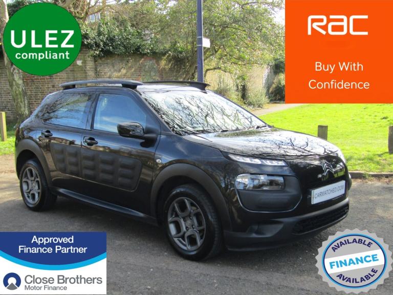 Citroen C4 Cactus 1.6 BlueHDi Feel * ULEZ EURO 6 * £20 TAX * LONG MOT * PSH *85K