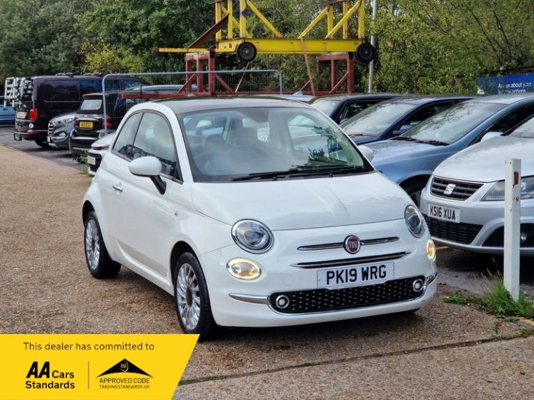image for Fiat 500 LOUNGE 2019 Panoramic Roof Spare Key Low Mileage Cambelt Changed Warran