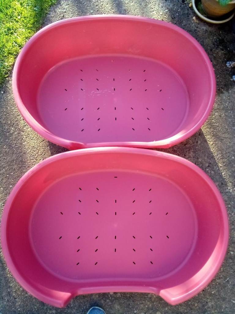 Two large dog beds for sale