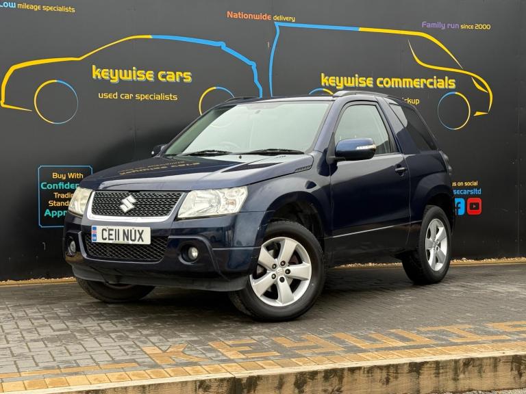  Suzuki Grand Vitara 1.6 VVT SZ4 4WD Euro 5 3dr Petrol Manual