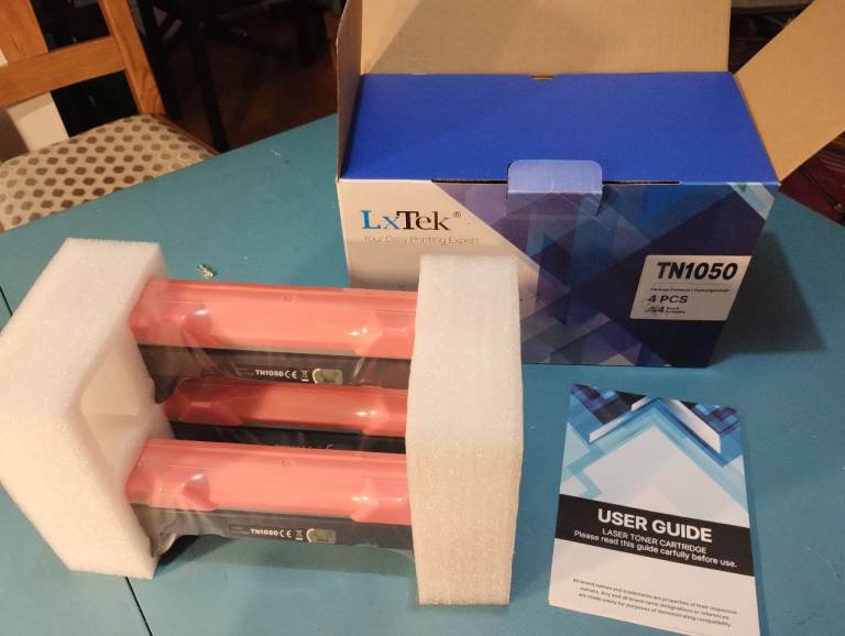LxTek TN1050 Compatible Toner Cartridge Replacement for Brother 