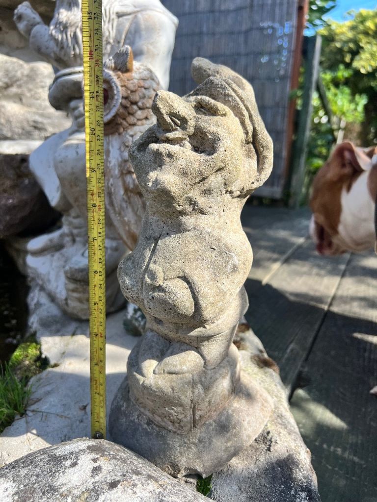 Lovely Stone Garden Gnome - 35cm Tall