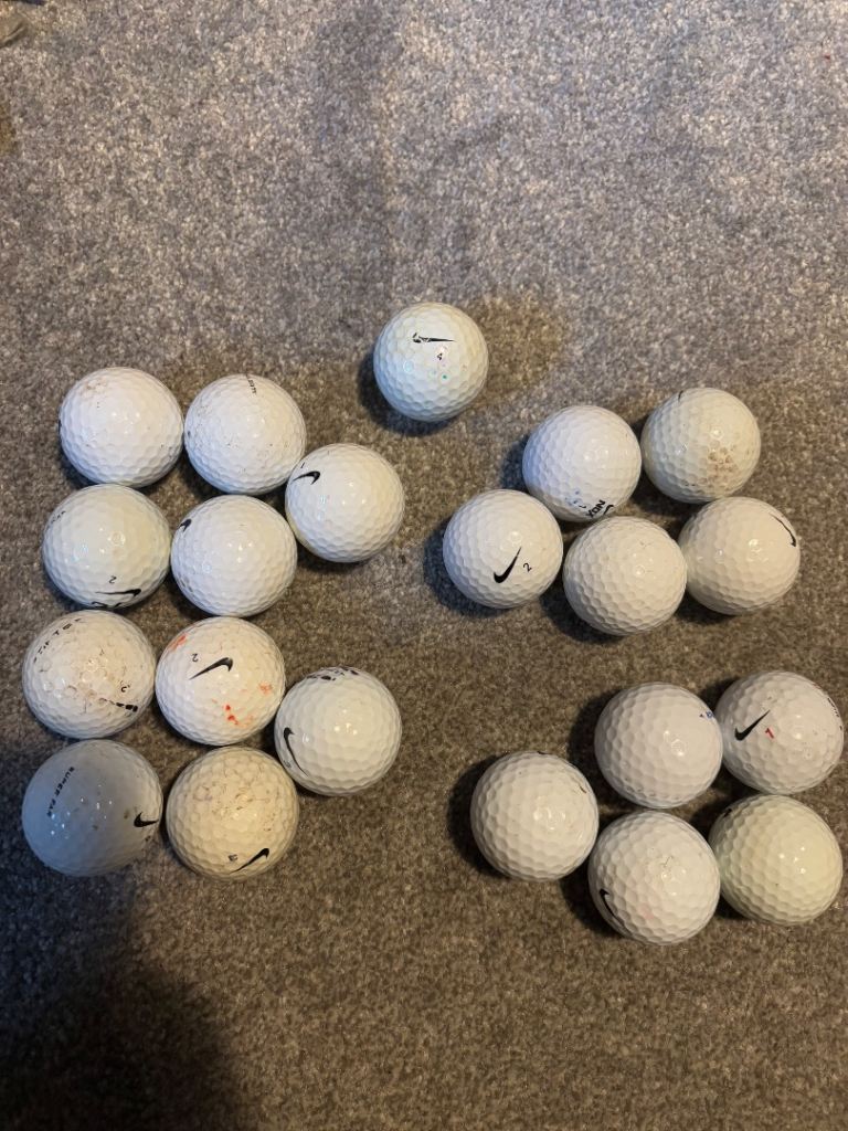 25 Nike Golf Balls Grade B 