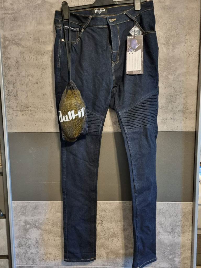 Bull-it motorcycle jeans.