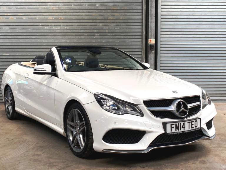 2014 Mercedes-Benz E Class E220 CDI AMG Sport 2dr 7G-Tronic CONVERTIBLE Diesel Automatic