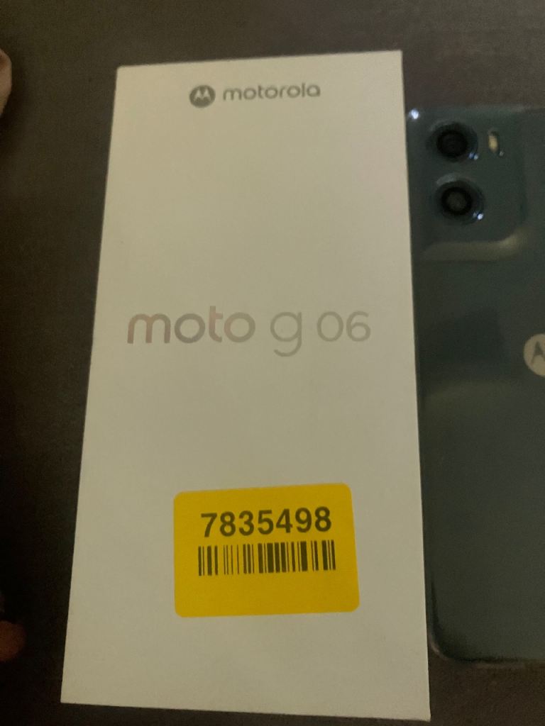 Motorola Moto G06 Mobile Phone – Unopened Box