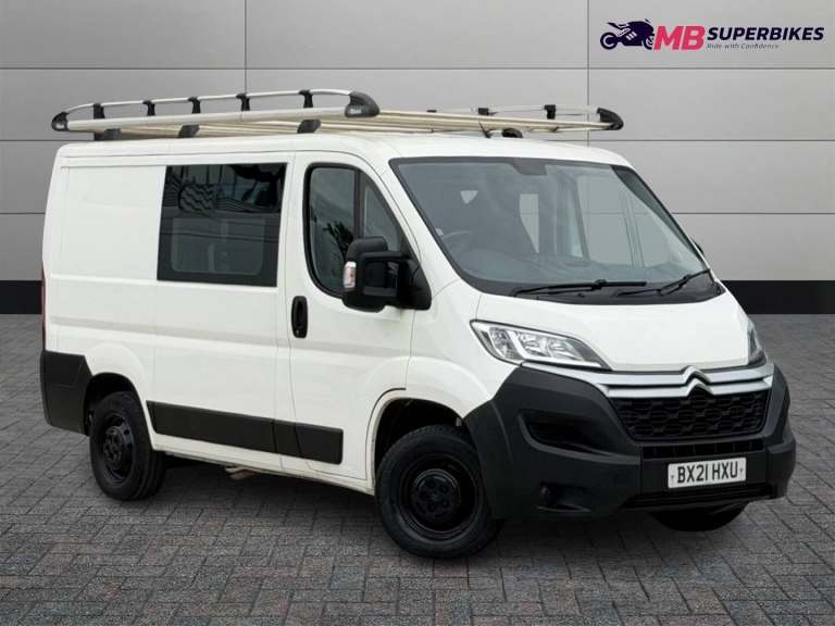 CITROEN RELAY 2.2 BLUEHDI 2021 (21) SWB ENTERPRISE PANEL VAN + 6 SEAT CREW VAN