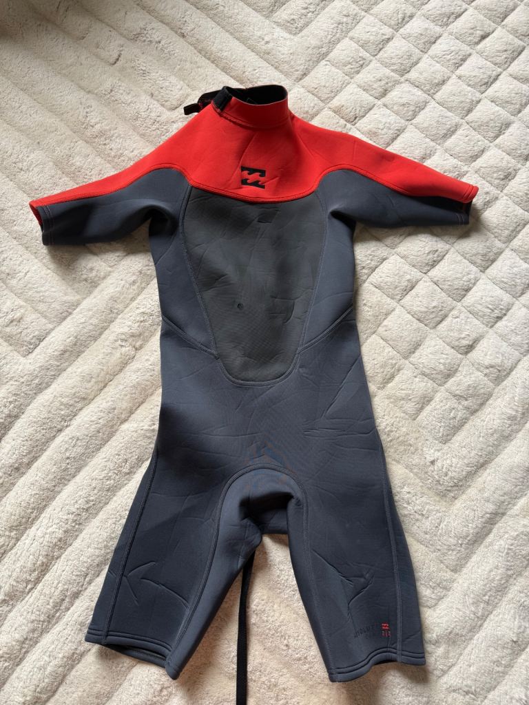 Billabong Child’s Shorty 2.2 Spring Wetsuit, Age 12