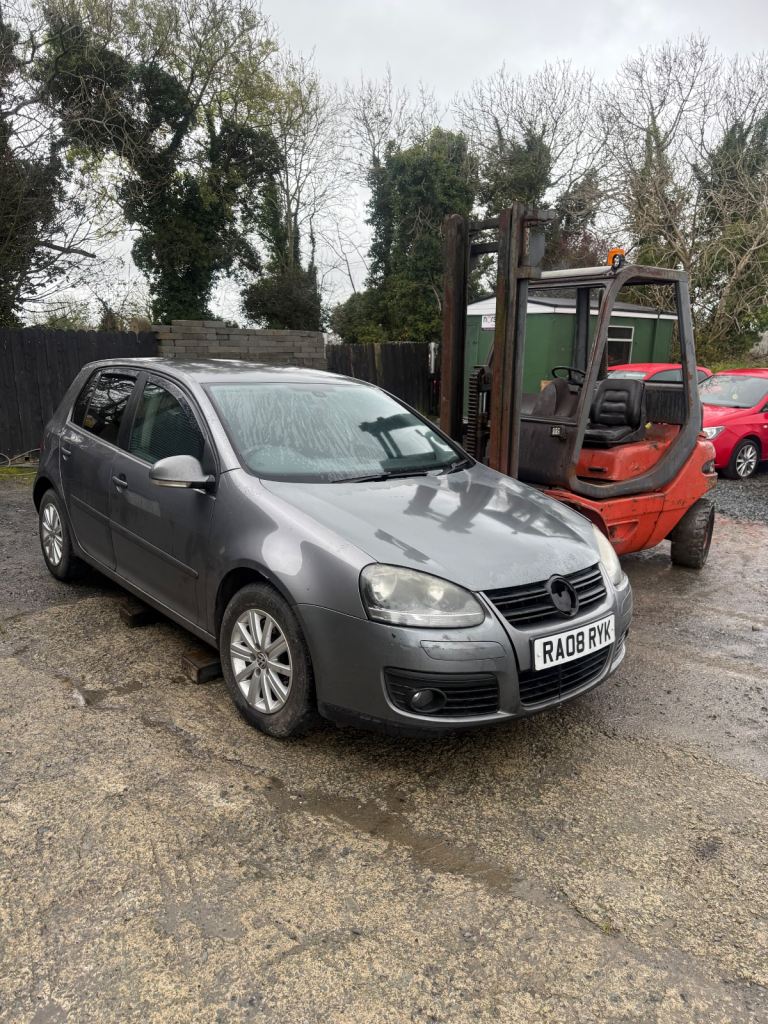 BREAKING FOR PARTS 2008 Volkswagen Golf 2.0 Tdi 6 Speed Manual 