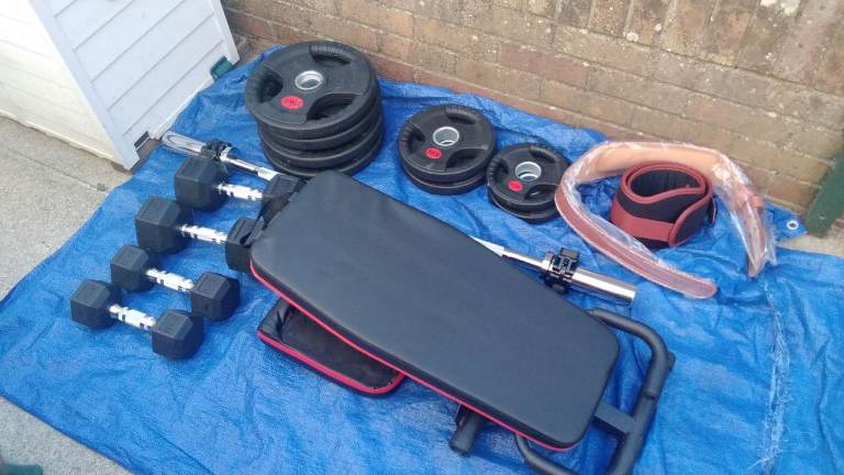 Curl bar weights dumbbells 