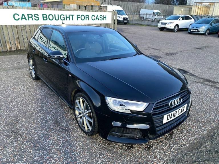 2018 Audi A3 1.5 TFSI CoD Black Edition Sportback 5dr Petrol S Tronic Euro 6 (s/s) (150  Hatchbac...