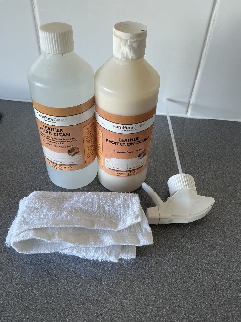 NEW Furniture Clinic Leather kit for all leather eg chairs,cars,bags etc