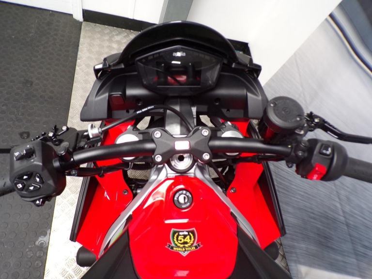 2021 APRILIA TUONO 660 WITH UNDER 7,000 MILES.