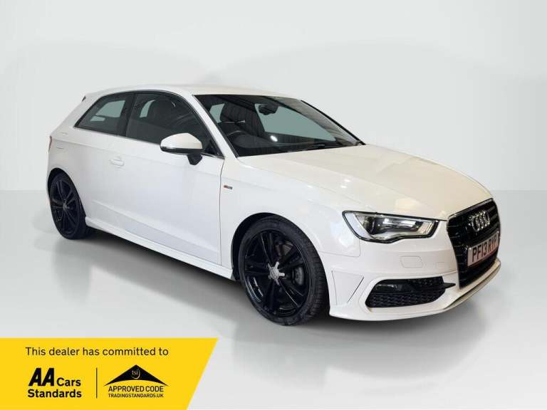 2013 Audi A3 1.4 TFSI S Line 3dr HATCHBACK PETROL Manual
