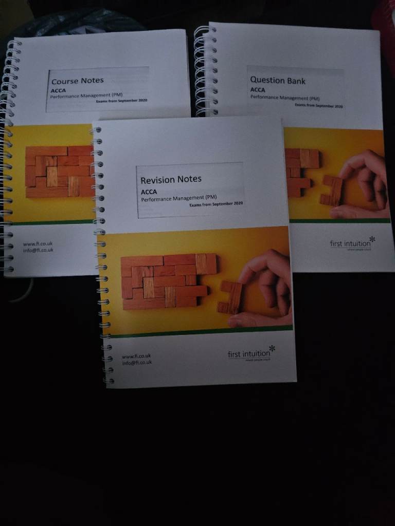 ACCA Performance Management (2020)
